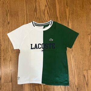 Lacoste boys t shirt size 10